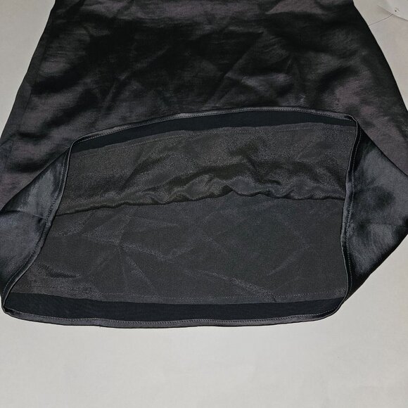 NEW Forever 21 F21 Bustier Crop Top Mini Skirt 2pc Set Gunmetal Gray Size Medium - Picture 16 of 16